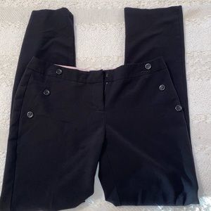 Black dress pants, size 7